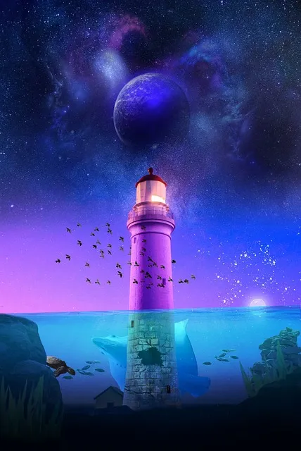 Free Lighthouse Ocean photo and picture