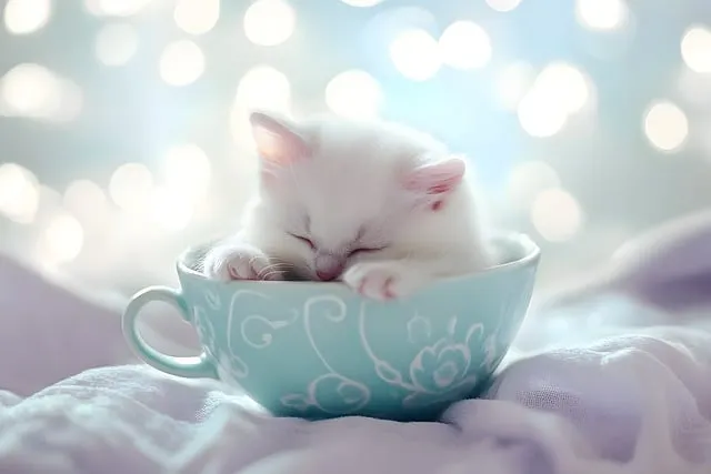 Free Little Cat Tender illustration and picture