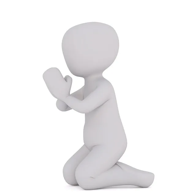 Free Pray White Male illustration and picture