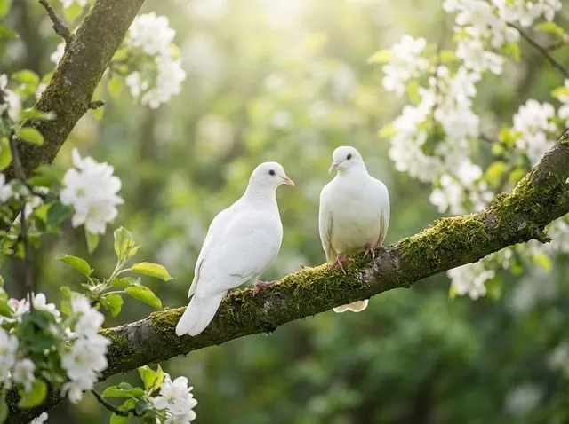 Free Doves White photo and picture