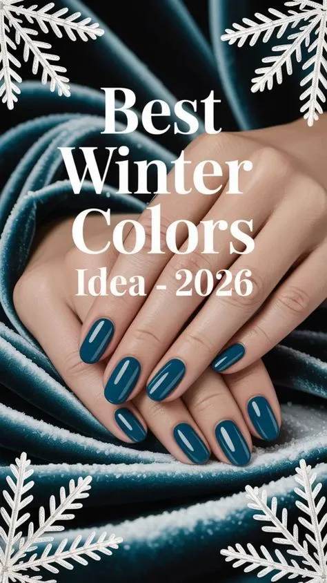 Best Winter Nail Colors Ideas 2025–2026: Elegant, Cozy & Trendy Manicure Looks for the Cold Season