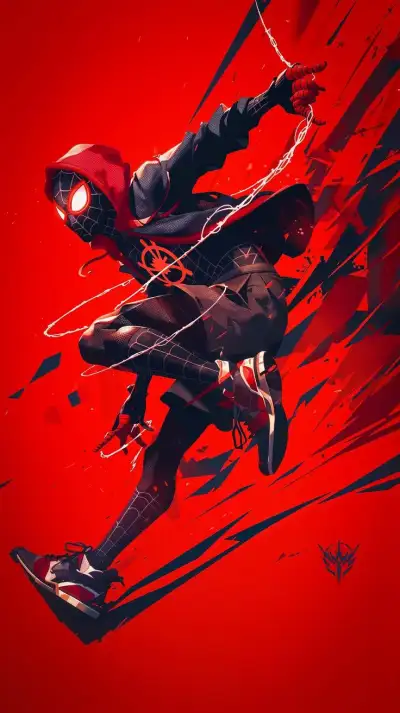 miles morales | spider man  🔶ZOOM IN /OUT For Full View on iPhone 🍎 .  👍 Don't forget to  Like, Share, and Comment!  🚀 Help me reach 1k followers!  .  Like, share and comment  .  Follow us for more  @ani_verse92  .  @ reposting is allowed but tag me  