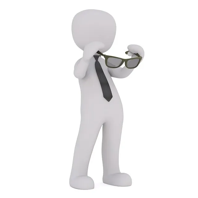 Free Glasses Frame White Male illustration and picture