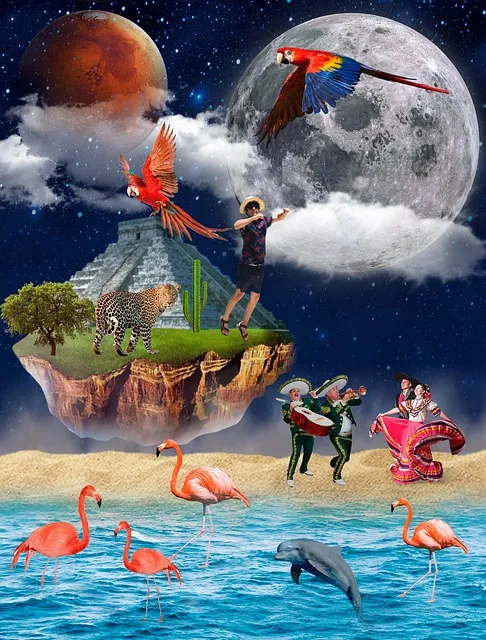 Free Mexico Moon photo and picture