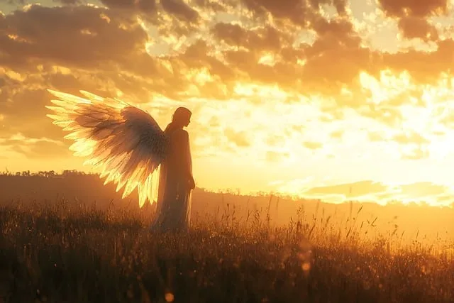 Free Angel Guardian illustration and picture