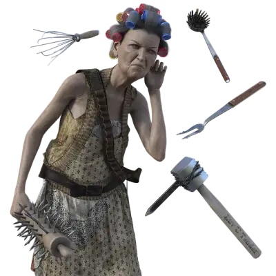 Free Elderly Character illustration and picture