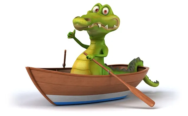 Free Alligator Cartoon Alligator illustration and picture