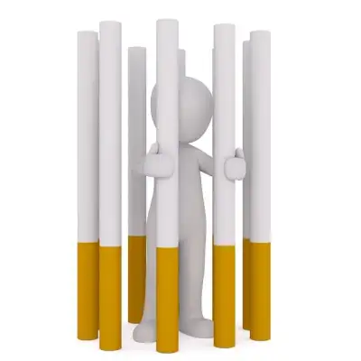 Free Cigarette Smoking illustration and picture