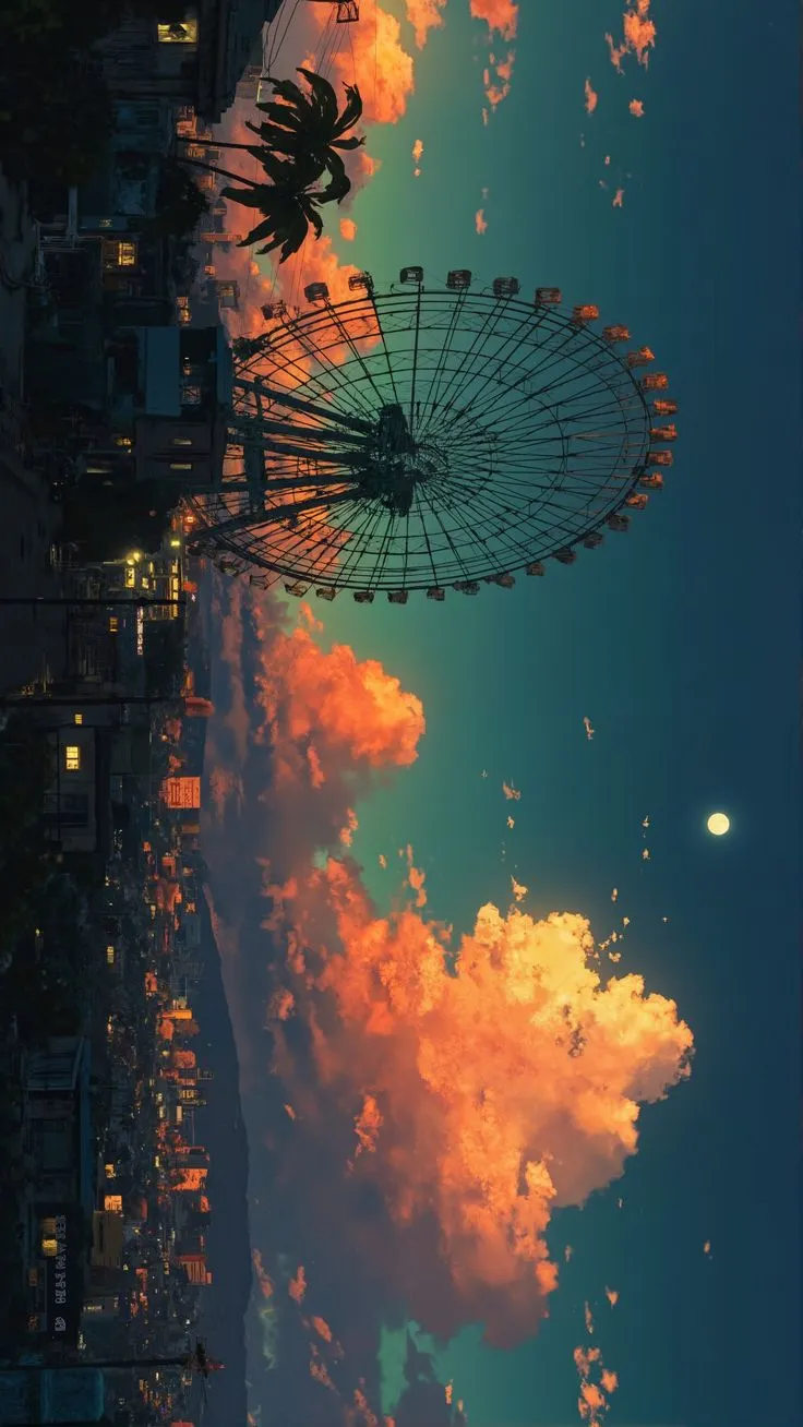 Some skies aren't meant to be captured   only felt.... . . .  Follow @warmcorner_ai_ for more 🌇 . . . . #animeart #sunsetvibes #cinematicanime #moodyaesthetic #cloudcore #digitalart #warmcornerai