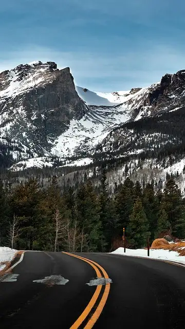 Free Mountains Winter photo and picture