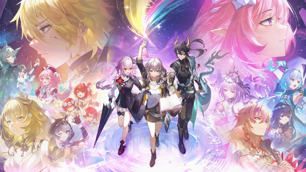 Honkai: Star Rail, Ultrawide, Game poster