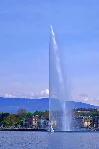 Free Lake Water Jet photo and picture