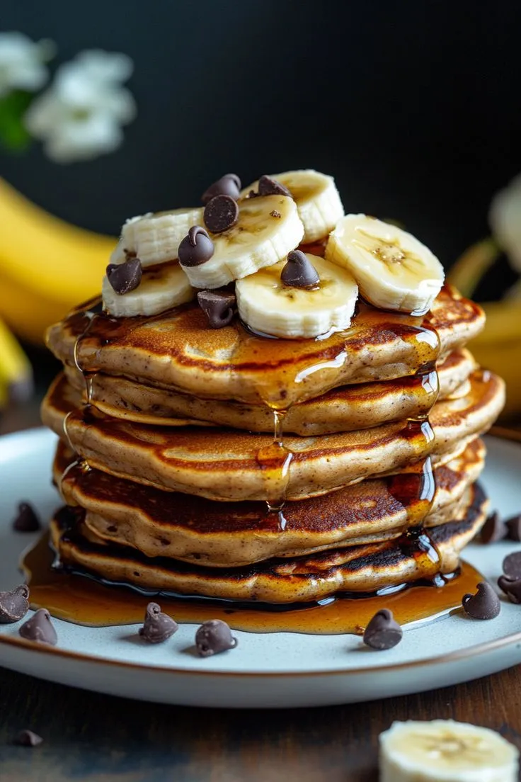 Heavenly Chocolate Chip Banana Pancakes: Your New Breakfast Obsession!
