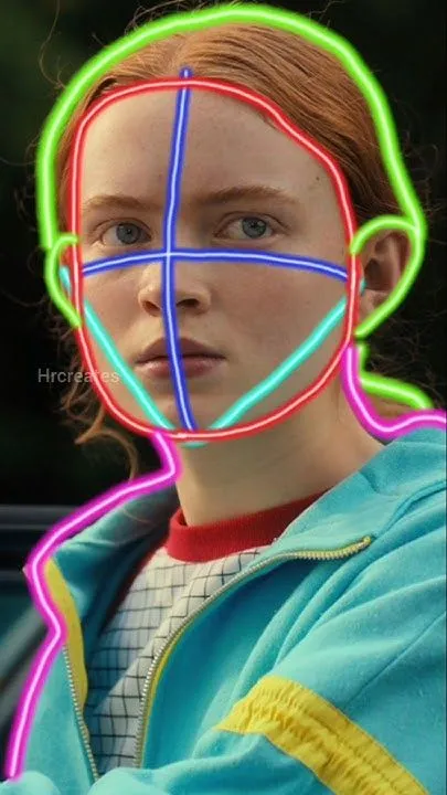 How to draw Max from stranger things ✨ #ytshorts #tutorial