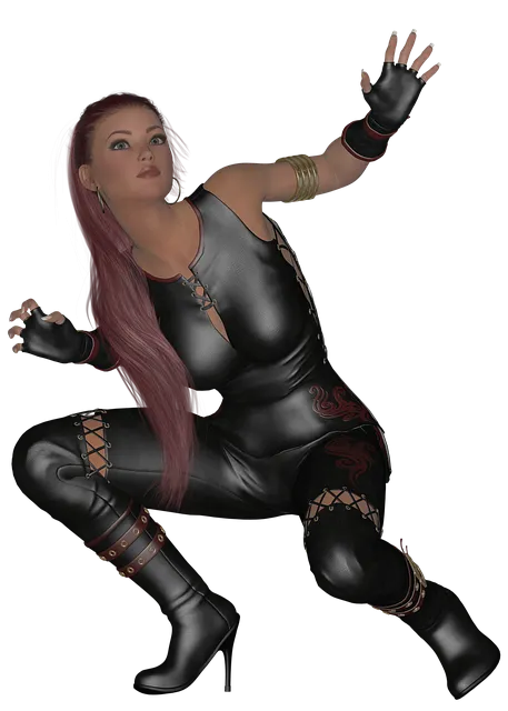 Free Woman Warrior illustration and picture