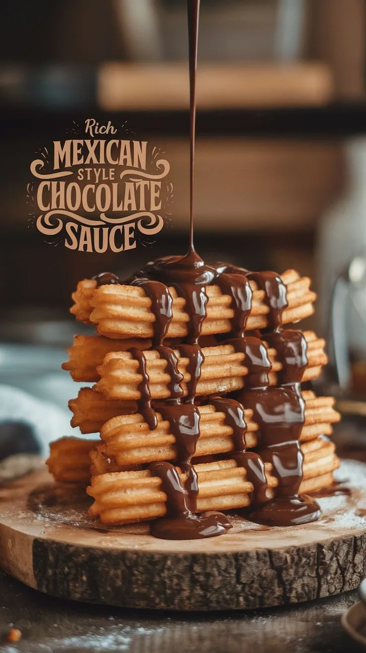 Rich Mexican Style Chocolate Sauce
