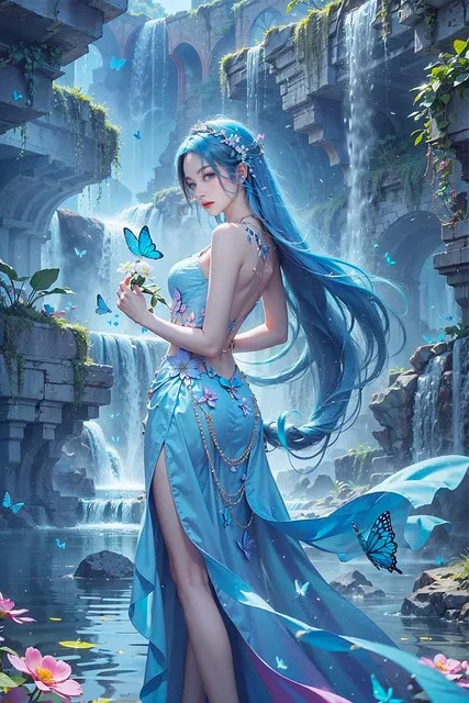 Free Ai Generated Woman illustration and picture