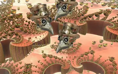 Free Steampunk Plague Doctors illustration and picture