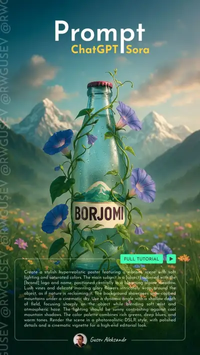 Enchanting Brand Fusion with Nature | ChatGPT & Sora