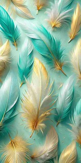 Free Ai Generated Feathers illustration and picture