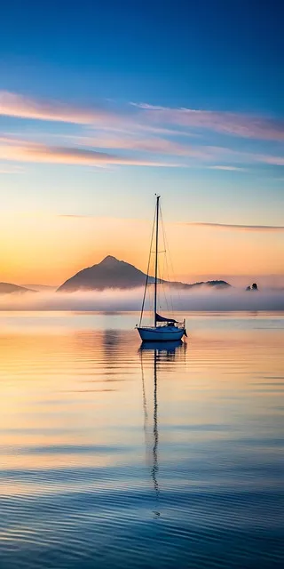 Free Ai Generated Sailboat illustration and picture