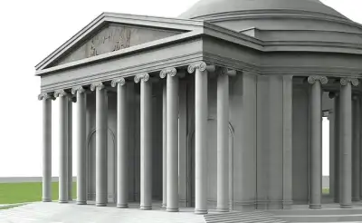Free Thomas Jefferson Memorial Building illustration and picture