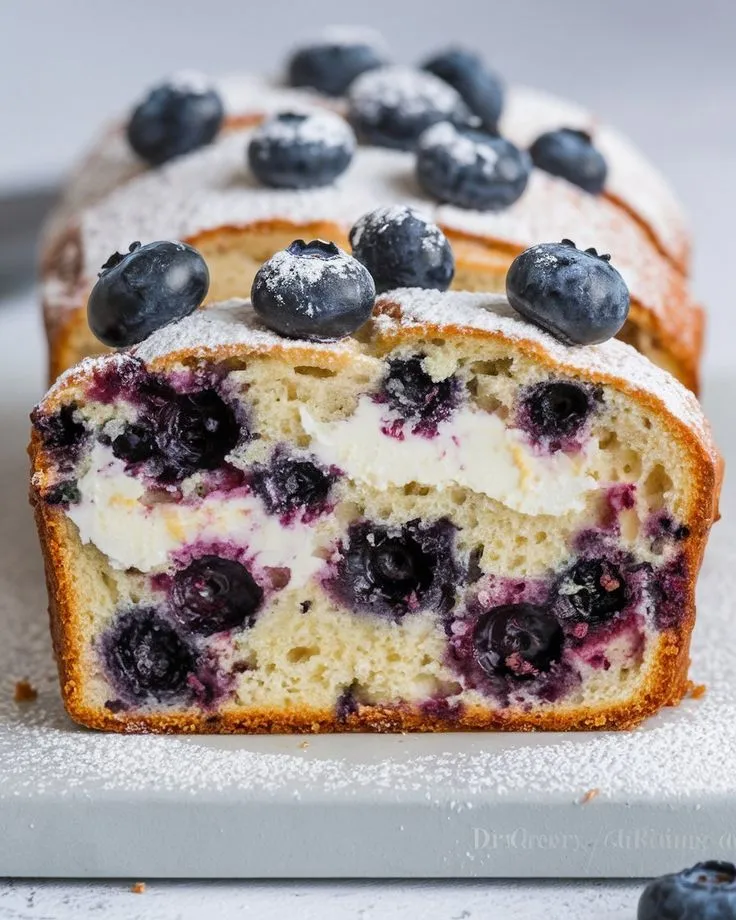 Blueberry Cream Cheese Bread Recipe: Sweet and Creamy