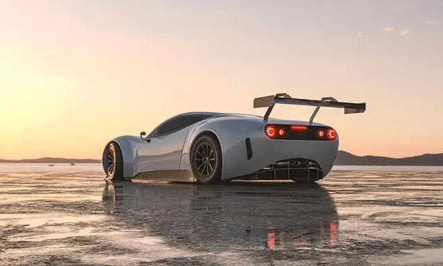 Free Sunset Supercar photo and picture