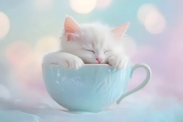 Free Little Cat Tender illustration and picture