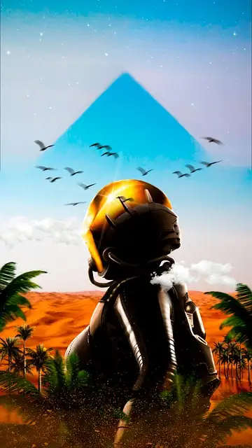 Free Desert Astronaut photo and picture