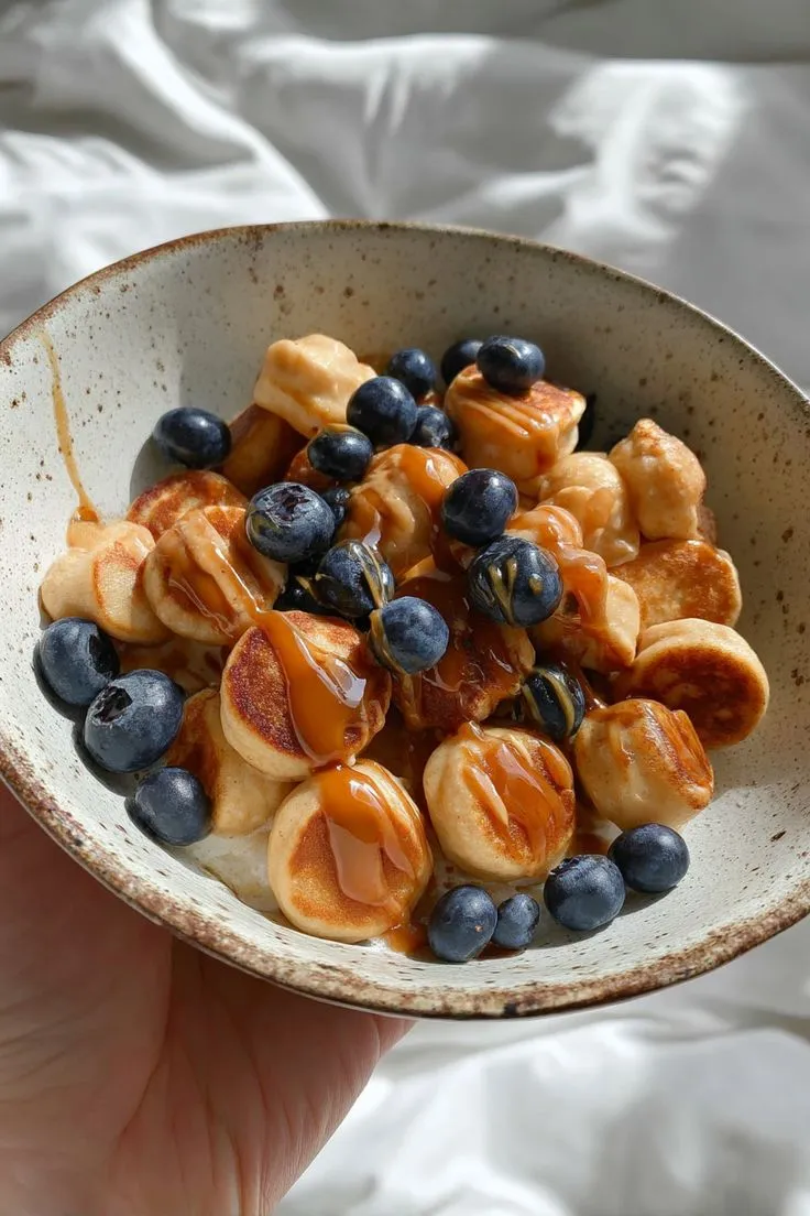 20-Minute Mini Banana Pancakes 🥞