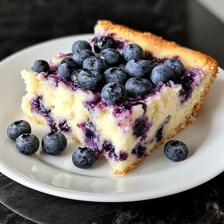 Blueberry Cream Cheese Dump Cake - Averyrecipes