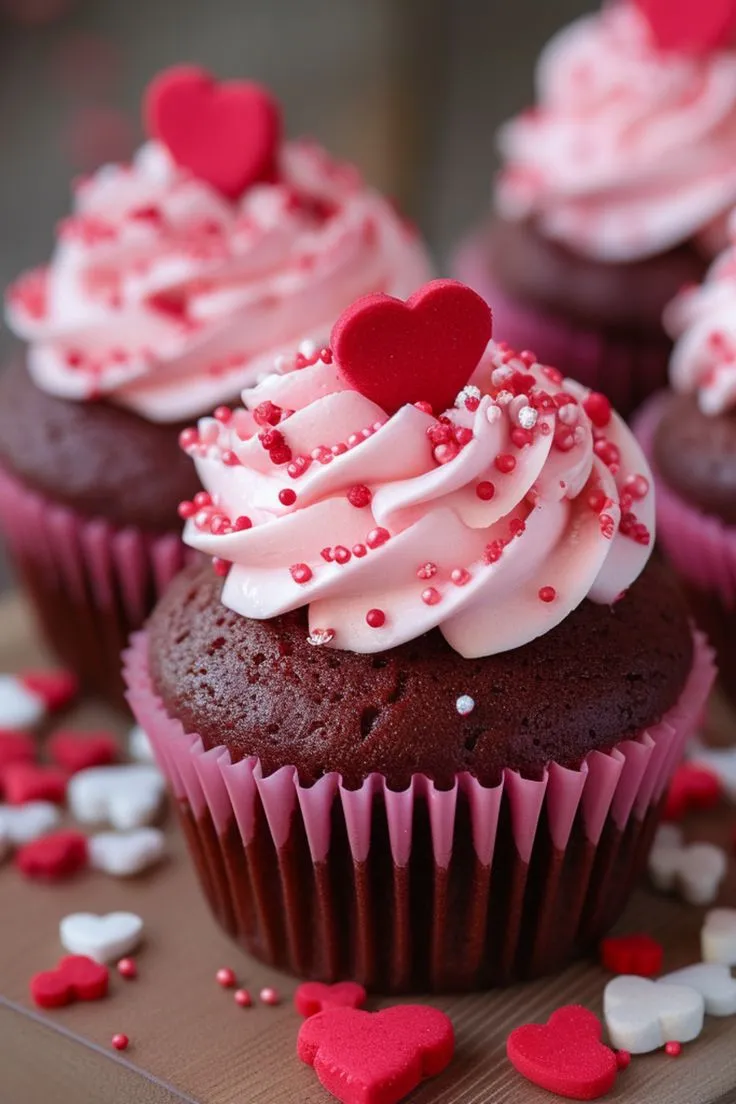 Simple Valentine’s Day Cupcakes Recipe - Celebrate Love Deliciously