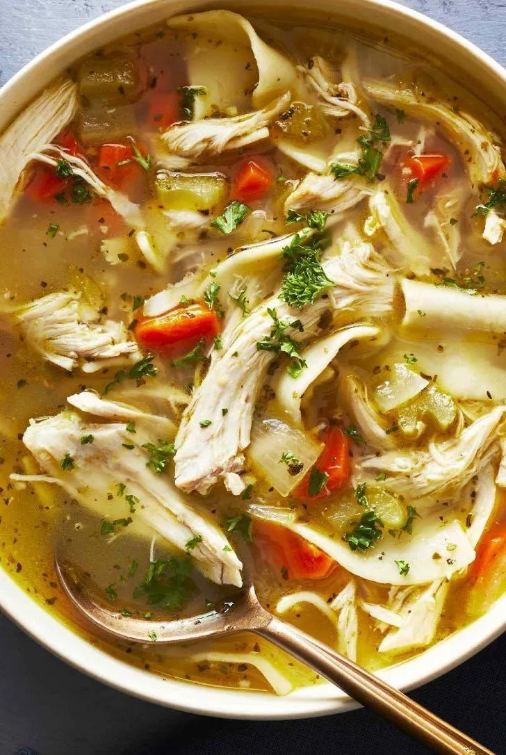 Rotisserie Chicken Noodle Soup