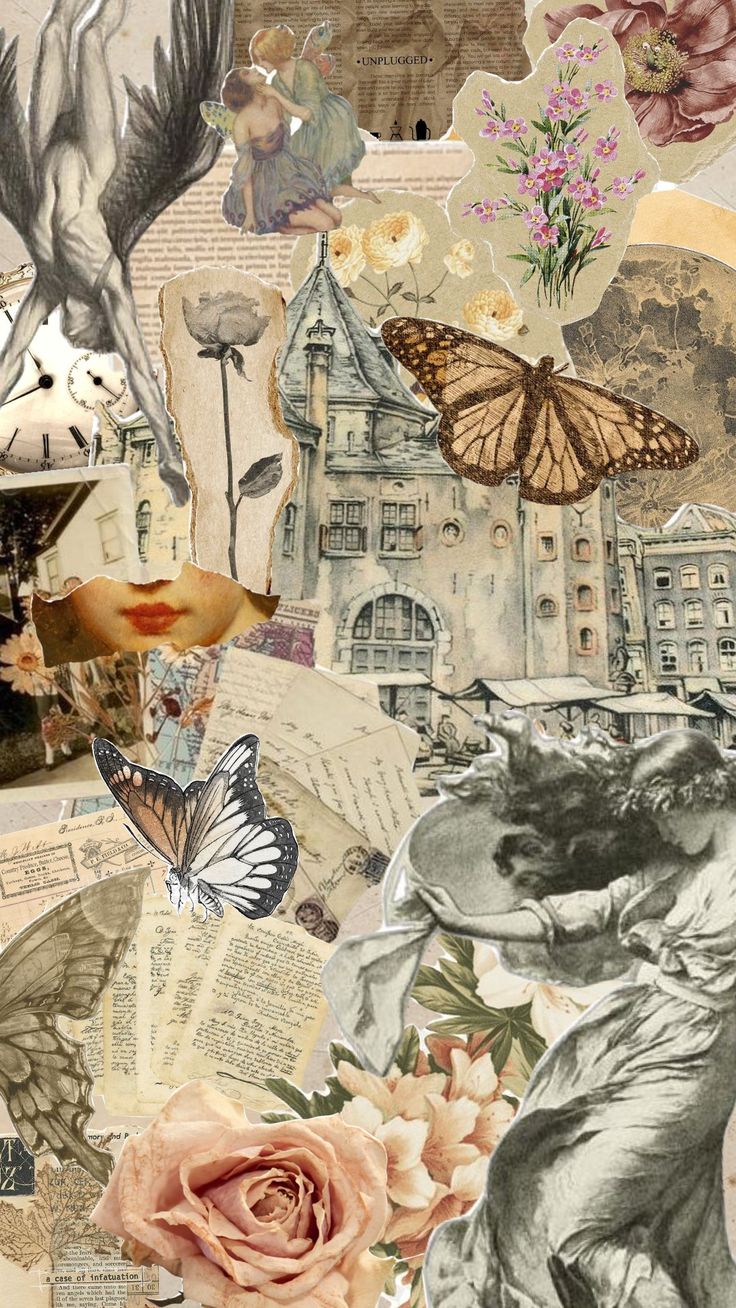 Vintage Aesthetic Collage