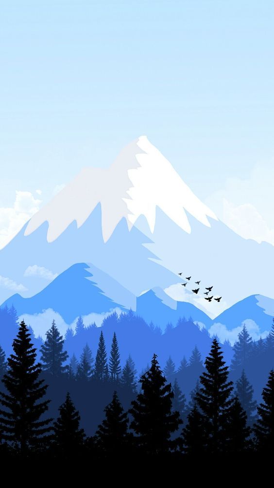 Flat Vector Mountain