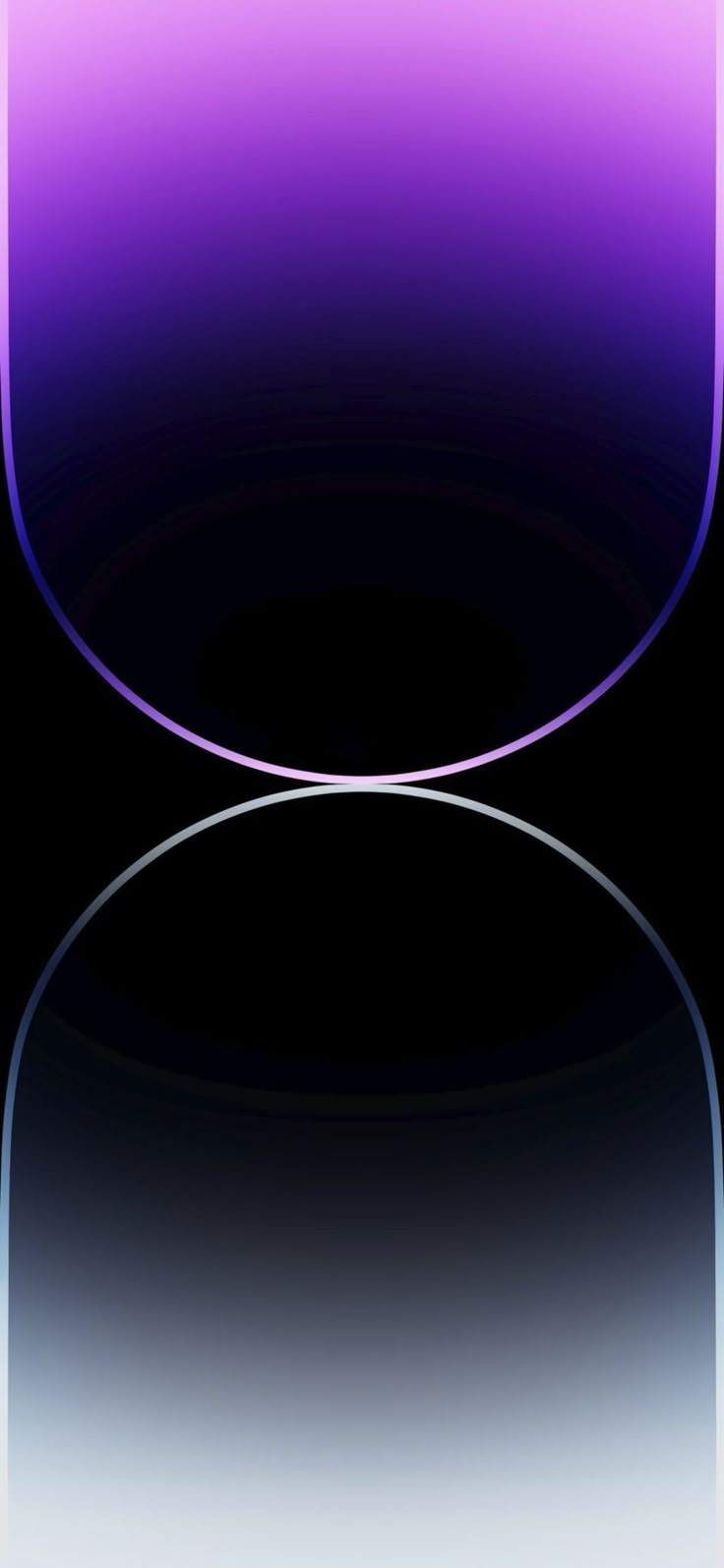 Purple Abstract Arc