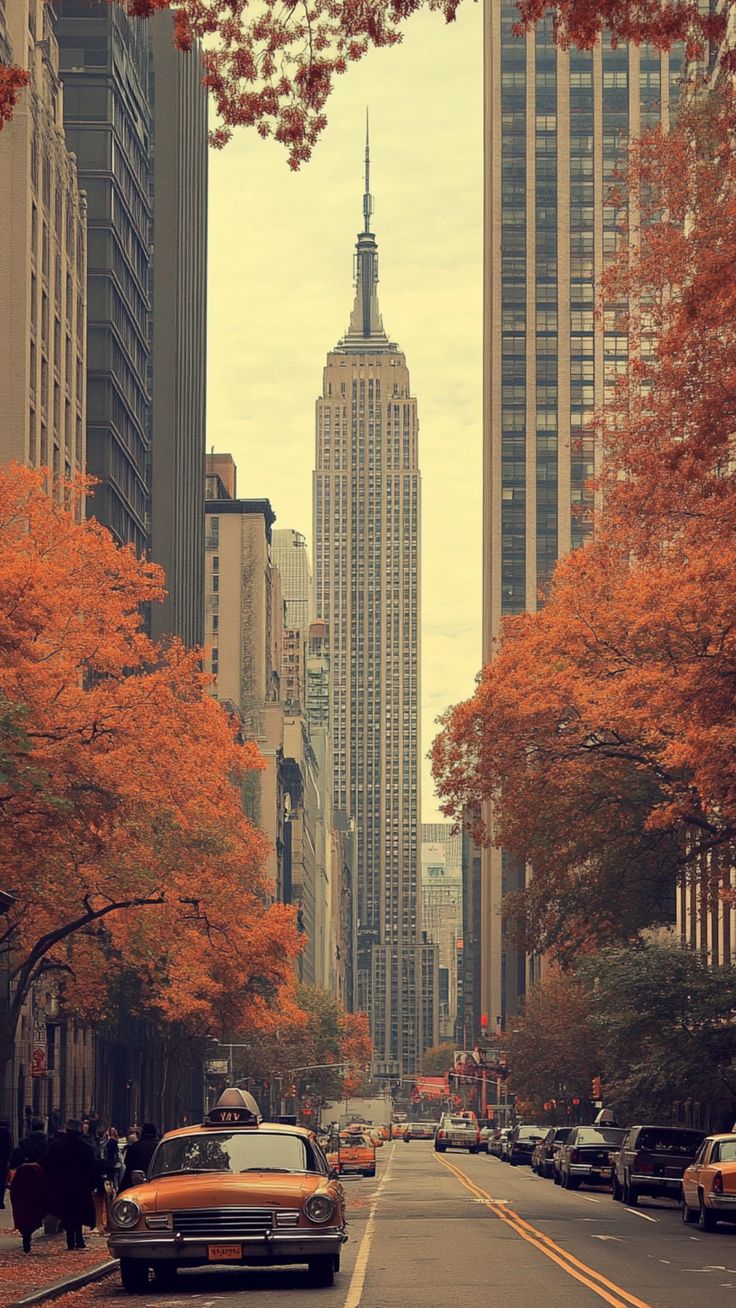 NYC Autumn Street