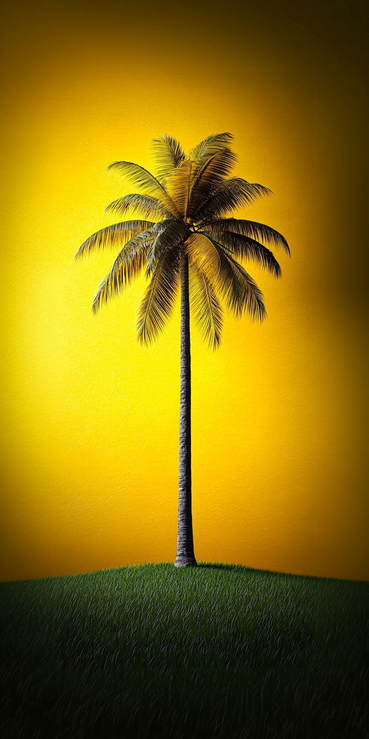 Minimalist Palm Tree