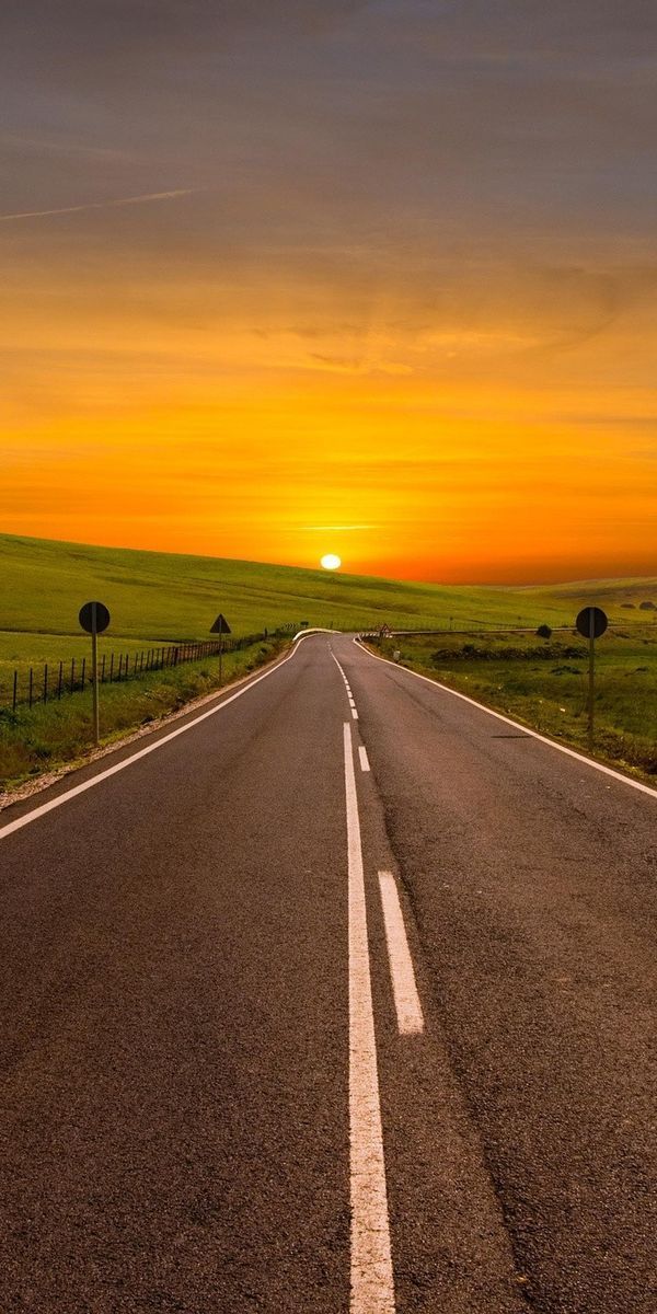 Open Road Sunset