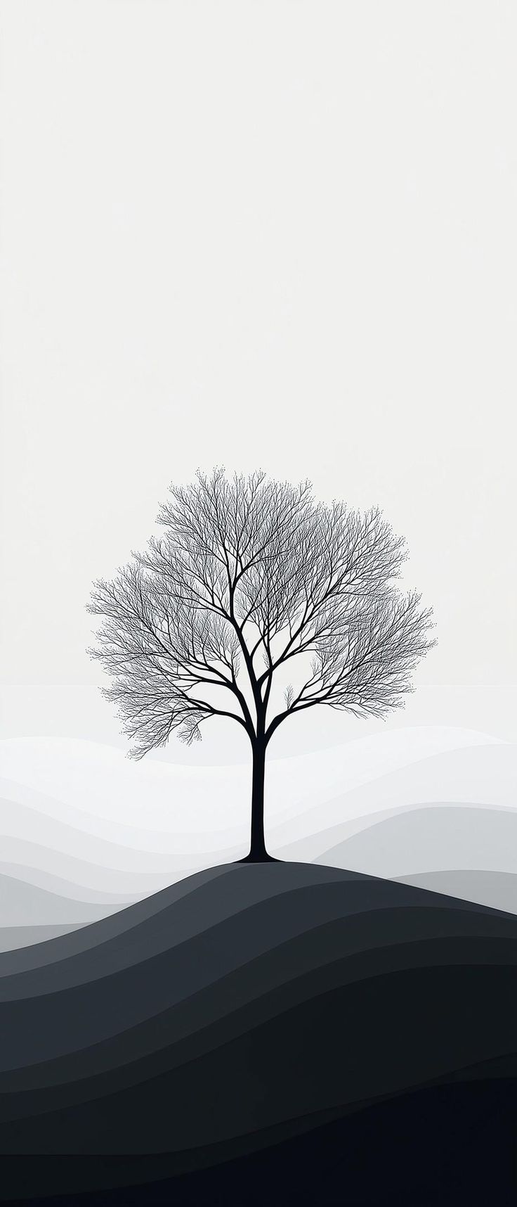 Minimalist Black Tree